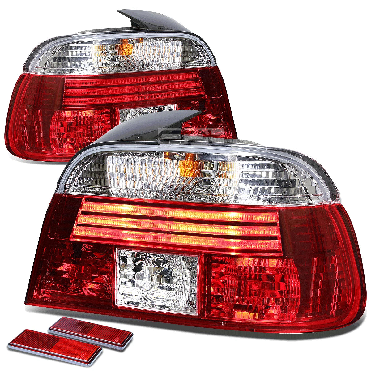 Tail Brake Light Reverse Lamp Set of 2 for BMW E39 528i 540i M5 (1997–2000)