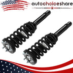 Set of 2 Complete Struts Spring Mounts for Honda Accord (2008–2012)