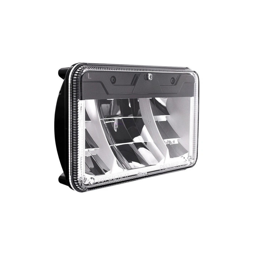LED Headlight Bulbs Low Beam Pair for ULTRALIT 4x6 for Ford and Chevy (1996–2024)