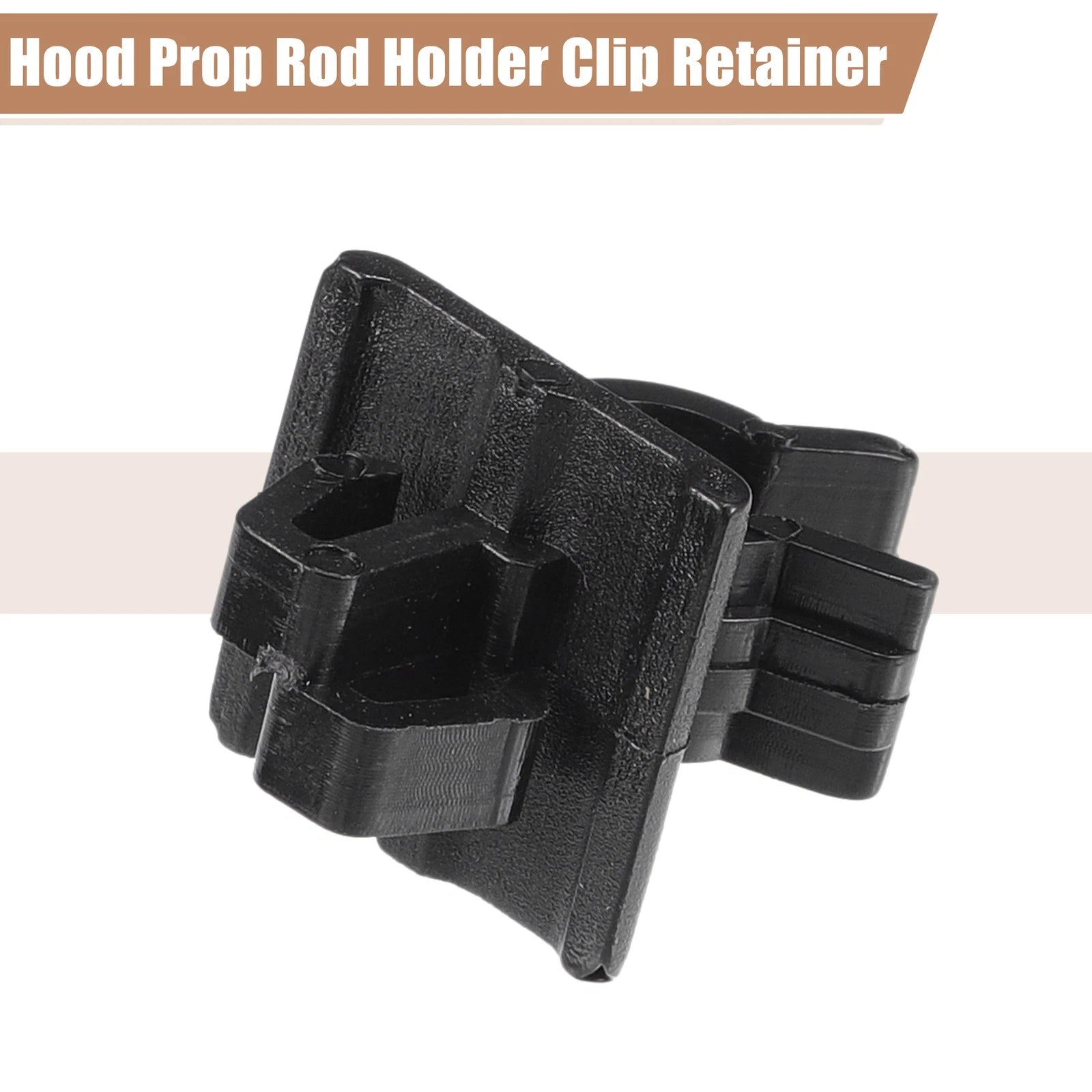 2X Hood Prop Rod Holder Clip No. 81174-1G000 for Kia Rio (2006–2011)