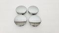 Set of 4 Chrome Center Wheel Hub Caps for Jeep Wrangler (2007–2018) 1TU51TRMAA