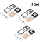 Set of 3 Carburetor Gasket Kits for Stihl 021 023 025 MS210 MS230 (Walbro K11-WAT)
