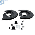 Set of 2 Rear Brake Dust Shields for Ford F-250 (2005–2010)