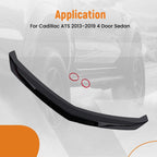 V Style Trunk Spoiler for Cadillac 4 Door Sedan (2013–2017) ABS Plastic