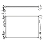 Replacement Plastic/Aluminum Radiator (See compatibility Chart)