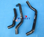 Silicone Radiator Hose for Honda TRX250R TRX250 (1987-1989) BLACK