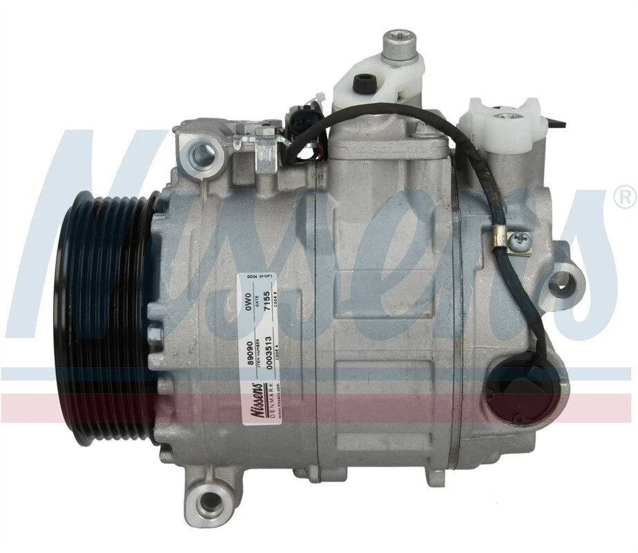 A/C Compressor with Clutch for Mercedes W163 W221 (89090, 0002306411)