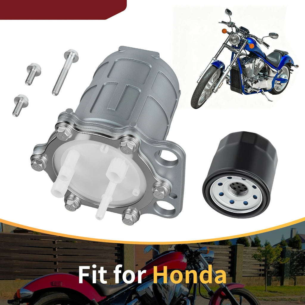 Fuel Pump Assembly w/ Oil Filter for Honda Shadow 750 VT750S (2013) 16700-HN8-601