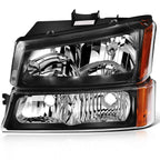 Headlight Assembly Set of 2 for Chevy Avalanche (2003–2006)