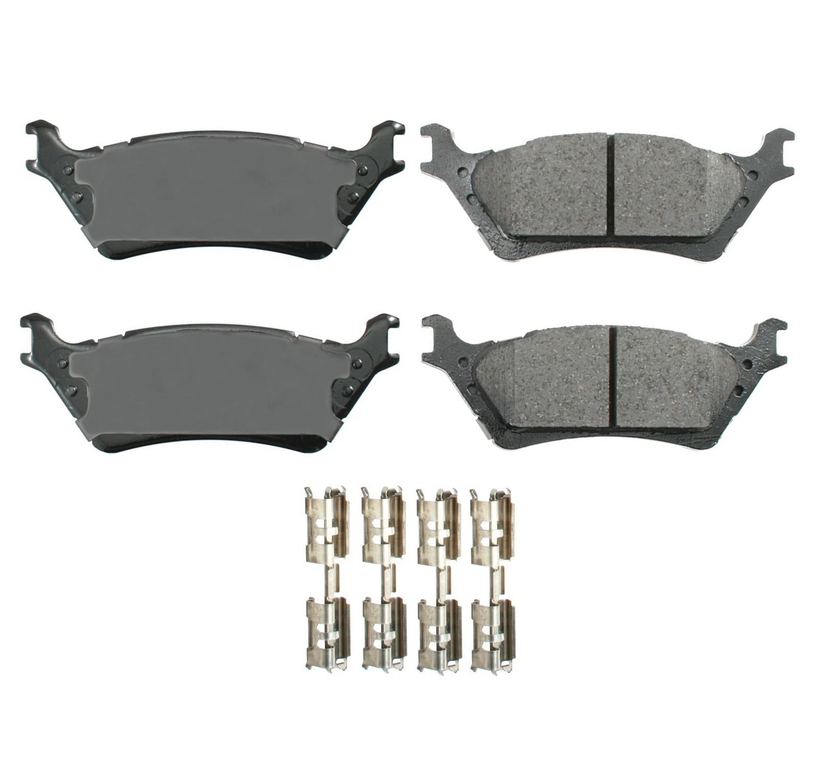 Rear Brake Kit 348mm Drilled Rotors & Akebono ProACT Pads for Ford F-150 (2015–2023)