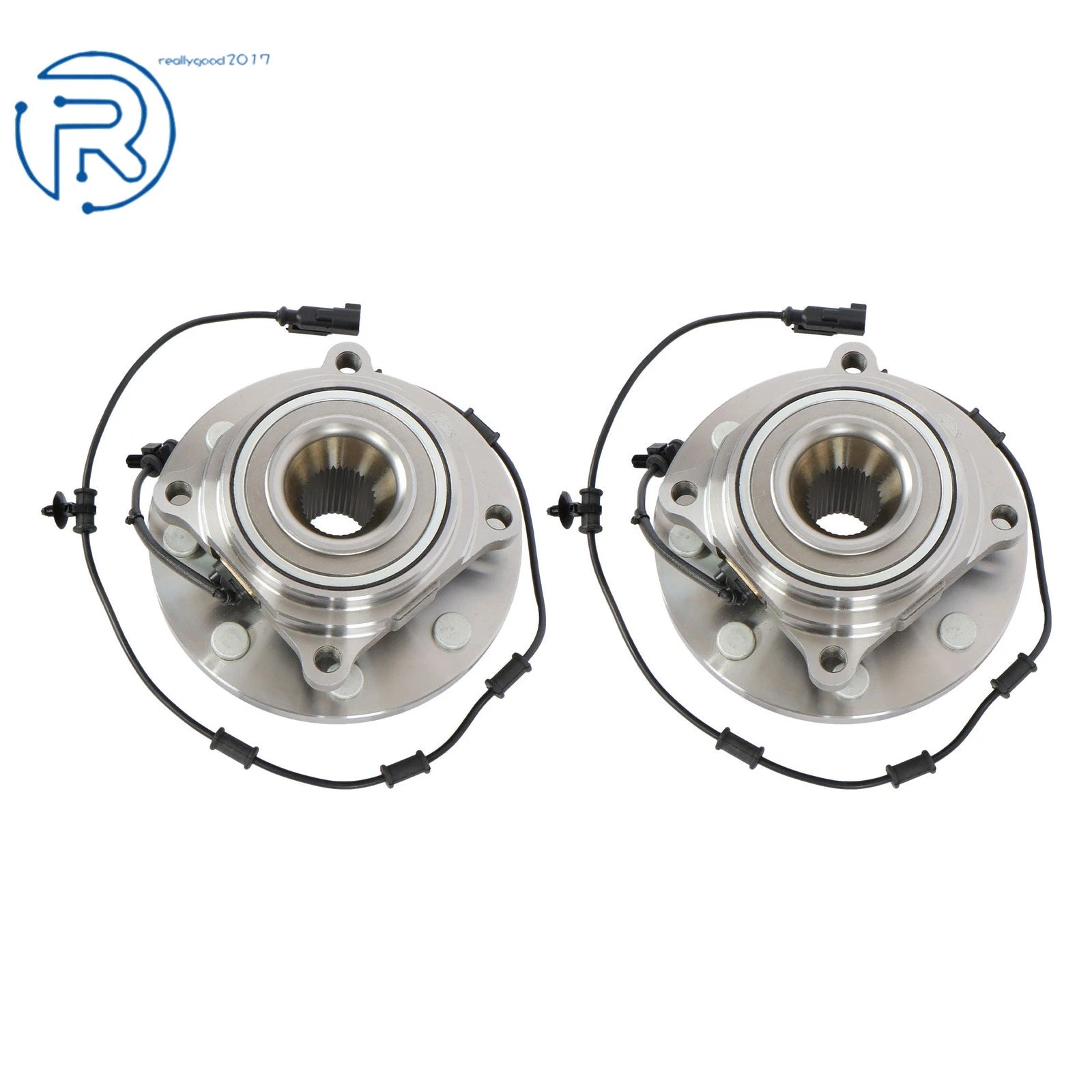 2X Front Wheel Bearing Hub Assembly for Ram 2500 3500 4WD (2012–2013) 8-Lug 515148