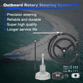 Rotary Steering System with Wheel Kit for Outboard Marine (16 Ft) SS13716