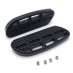 Black Dominator Passenger Footboard for Harley Touring Road Street Glide (1993–2019)