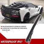 2X Rear Bumper LED Tail Light Reflector for Corvette C7 (2014–2019)