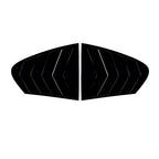 Gloss Black Rear Window Quarter Duct Louver Vent Cover for BMW 5 Series F10 (2011–2017)