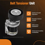 Driver Belt Tensioner w/ Pulley for Audi A5, VW Beetle, Jetta (2003–2015) 038903315AN