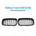Glossy Black Front Hood Bumper Grille for BMW X5 (2014–2019)