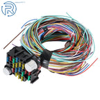 Universal 21 Circuit Wiring Harness for Chevy Ford Hotrods (Universal)