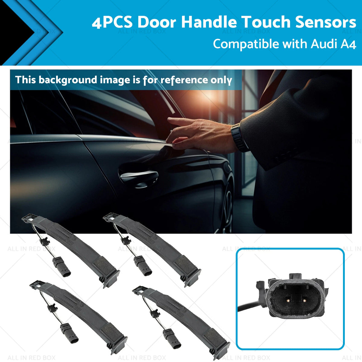 Door Handle Touch Sensor for Audi A4 A5 A6 A7 RS6 RS7 (2008–2018)