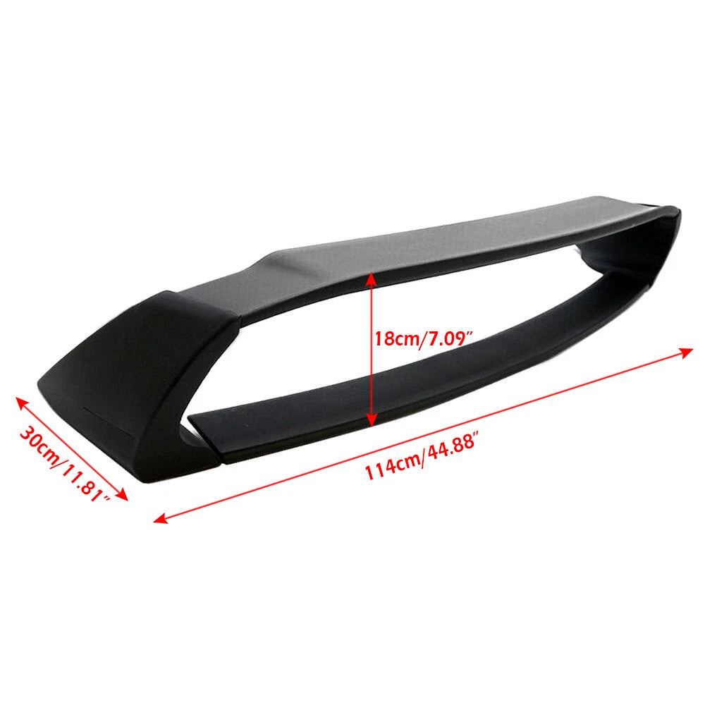 Rear Trunk Wing Spoiler for Scion TC (2011–2016) Unpainted Black ABS