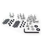 Fairing Bolts Kit Screws for Suzuki GSXR1000 (2003–2004) Silver Round