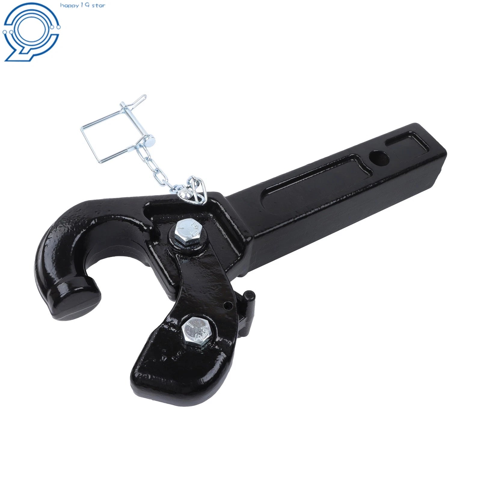 10 Ton Towing Pintle Hook Hitch for 2 Inch Receiver