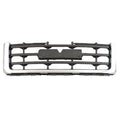 Replacement Black Chrome Plastic Front Grille (See compatibility Chart)