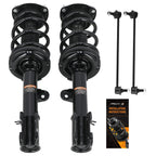 Set of 4 Front Struts & Sway Bar Links for Kia Sorento (2011–2013)