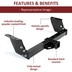 Class 3 Trailer Hitch for Ford Ranger, Mazda B3000, B4000, B2300 (1983-2011)