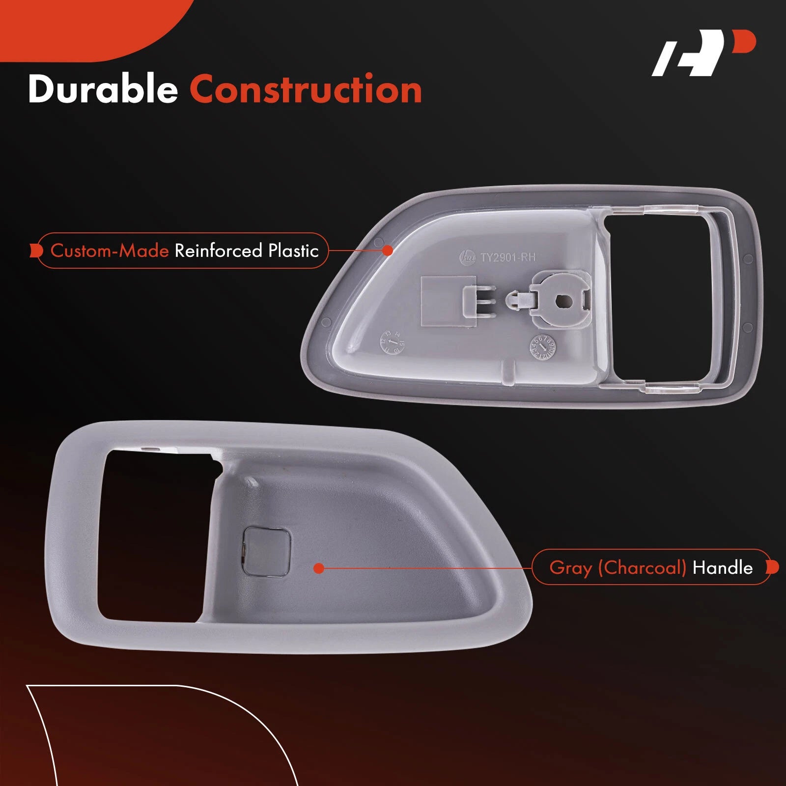 Right Interior Door Handle for Toyota Tundra (2004–2006) Sequoia (2001–2007)