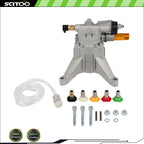 Vertical Pressure Washer Pump 7/8" Shaft 3000 PSI 2.5 GPM Replacement