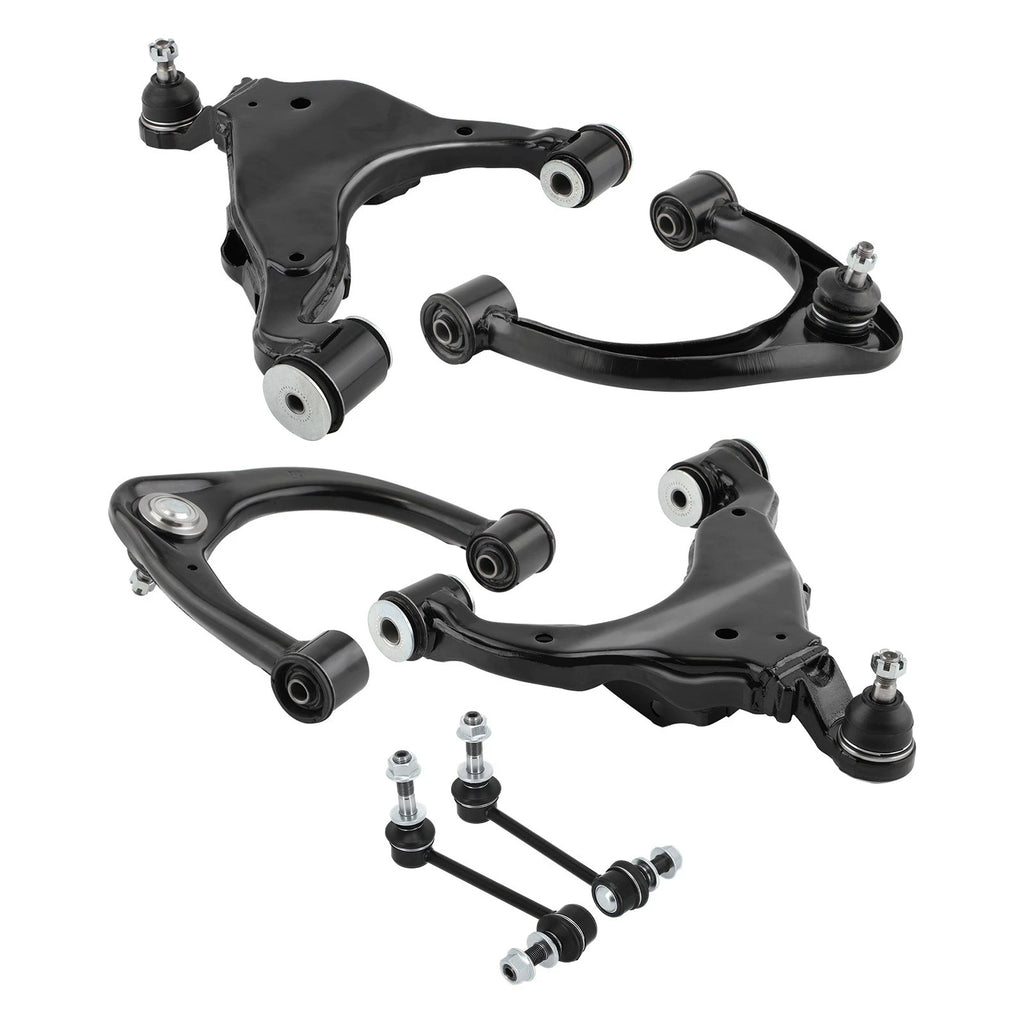 6PC Control Arms & Stabilizer Link for Toyota Tacoma (2005–2015)