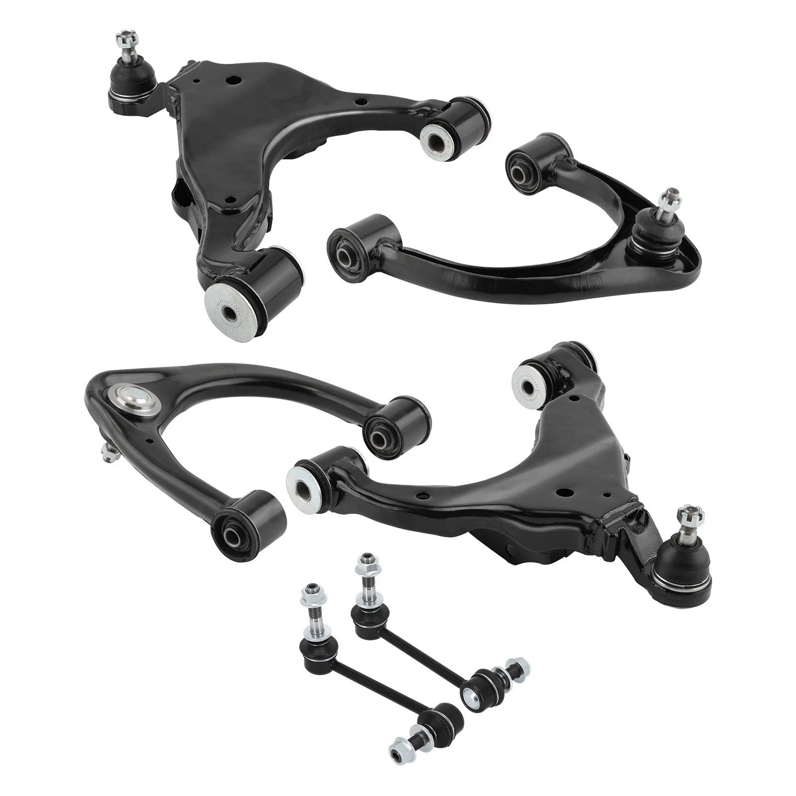 6PC Control Arms & Stabilizer Link for Toyota Tacoma (2005–2015)