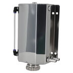 2L Aluminum Coolant Reservoir Overflow Tank for Universal Fit Vehicles
