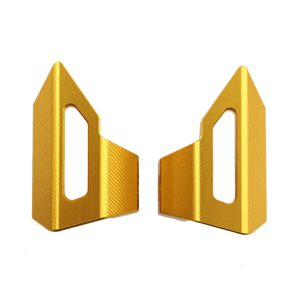 Gold Front Brake Clutch Line Hose Clamps for Kawasaki Z1000 (2014-2016)