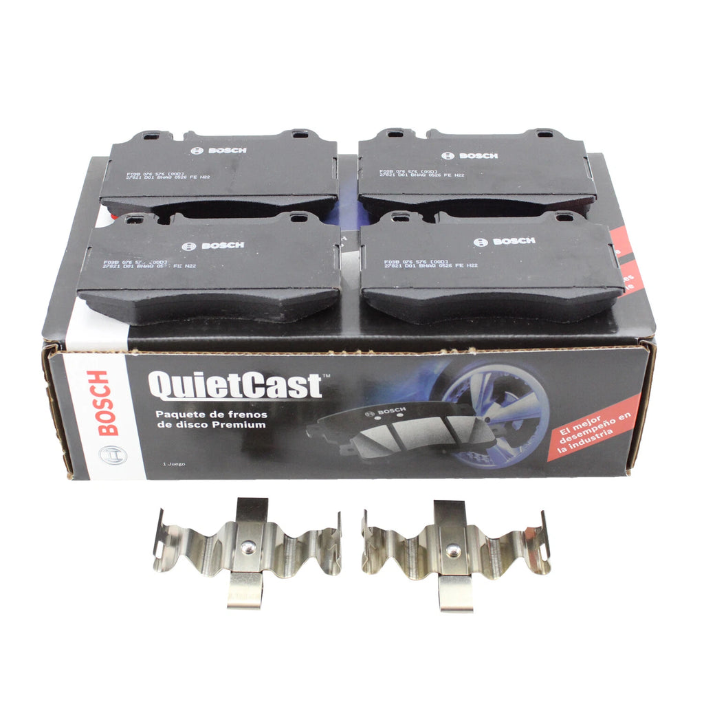 Set of 4 Front Brake Pads for Mercedes W163 ML430 ML500 ML55 (1998–2005)