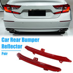 2 x Car Rear Bumper Reflectors for Honda Accord (2018-2019)