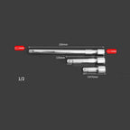 Set of 3 Extension Bars for Hand Socket Tool 1/2", 3/8", 1/4"