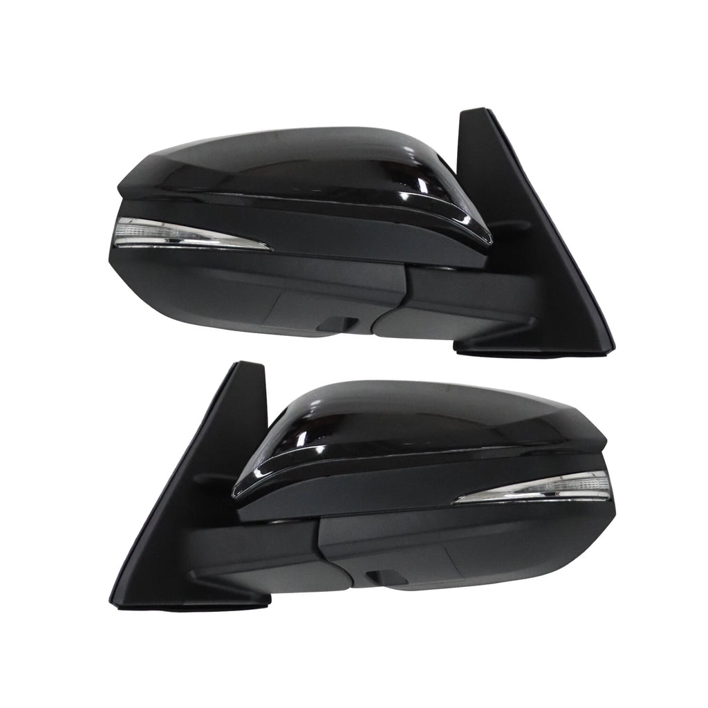 Side Mirror Set for Toyota 4Runner (2014–2018) - Black