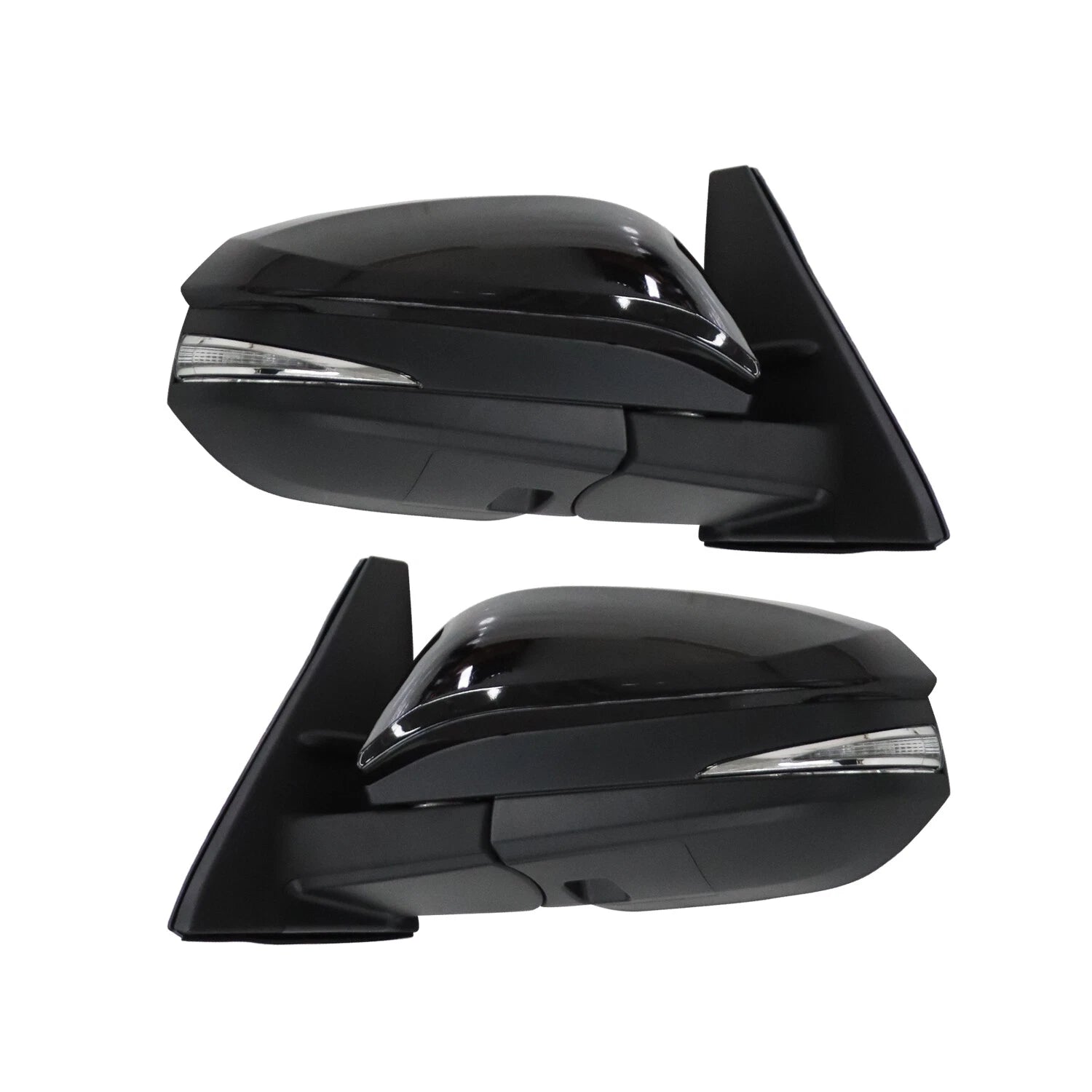 Side Mirror Set for Toyota 4Runner (2014–2018) - Black