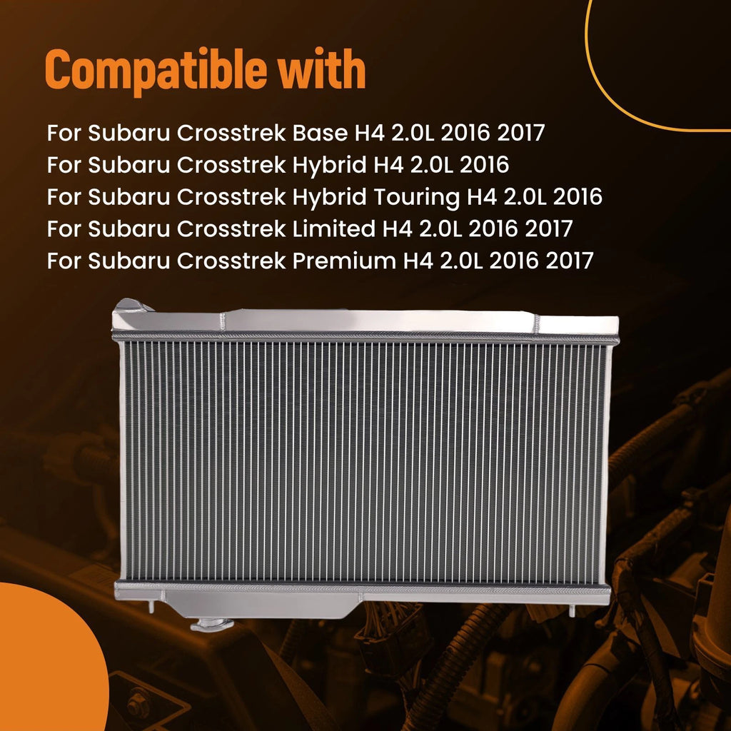2 Row Aluminum Engine Radiator for Subaru Impreza 2.5i H4 (2008–2011) CC2777