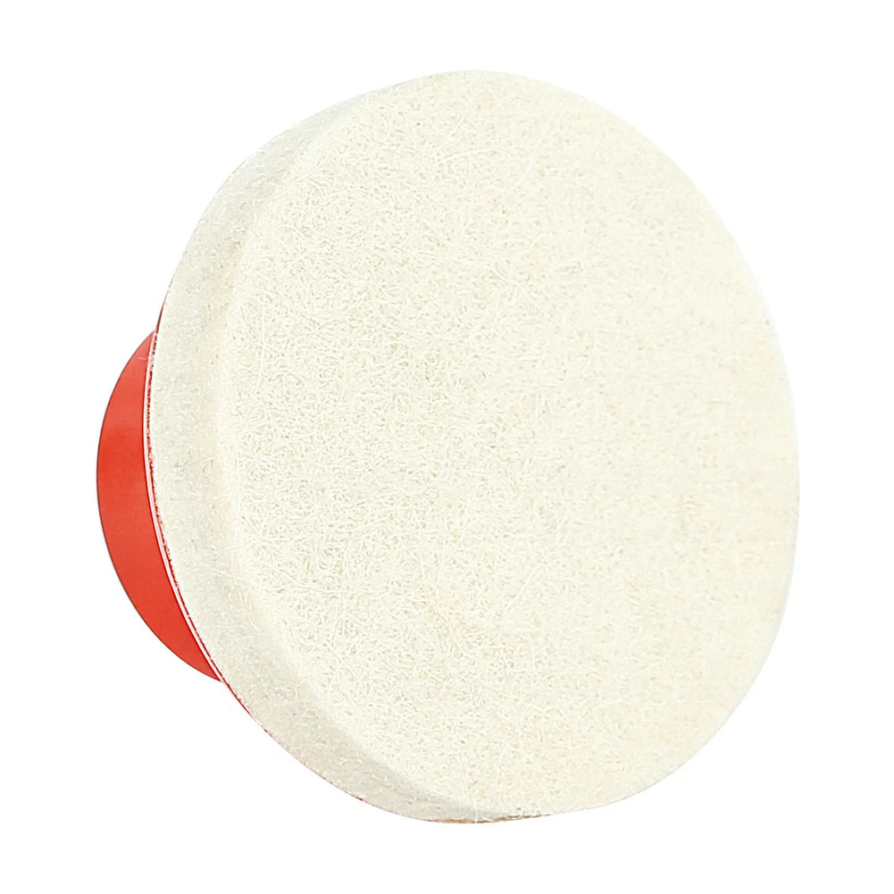 Wool Felt Polishing Disc 50mm for Metal Glass Scratches Removal