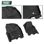 TPE Floor Mats for Ford F-250/F-350/F-450 SuperCrew/Crew Cab (2012–2016)