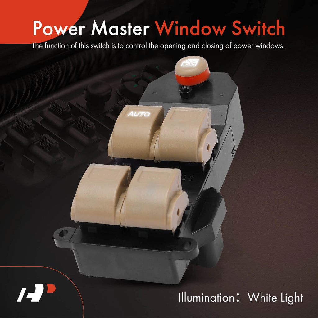 Front Left Power Window Switch for Honda Civic (2001-2005)