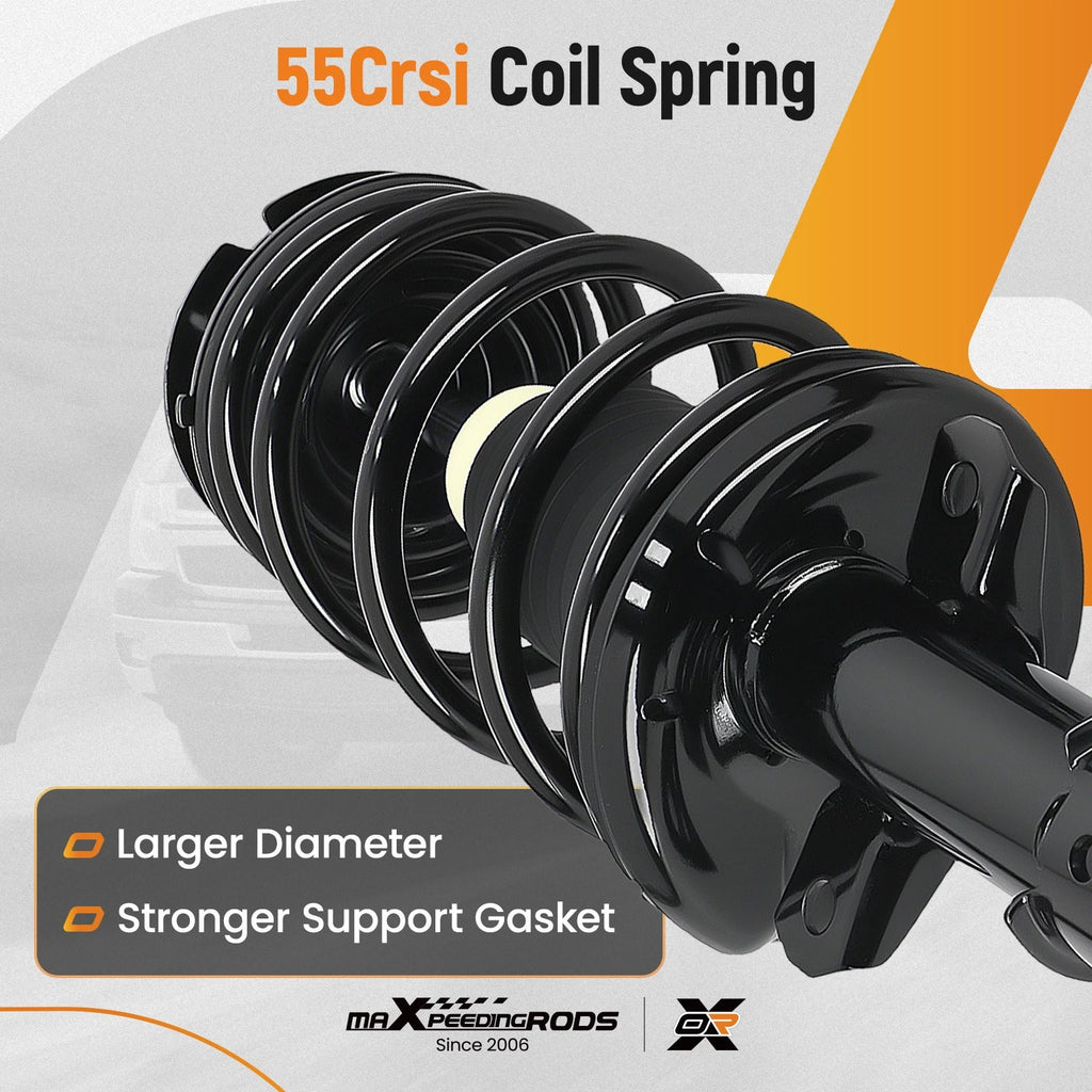 Pair Front Quick Struts with Coil Springs for Saturn Ion (2003-2007)