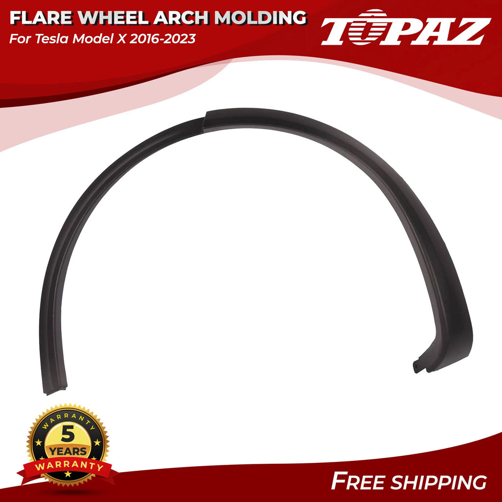 Rear Left Wheel Arch Molding for Tesla Model X (2016–2023)