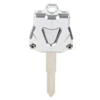 Silver Key Shell Case Cover for Yamaha MT09 MT07 MT10 FZ07 FZ09 FJ-09 (2014-2023)