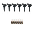 Set of 6 Ignition Coils & Spark Plugs for Toyota Camry 3.0 V6 (1997–2001)