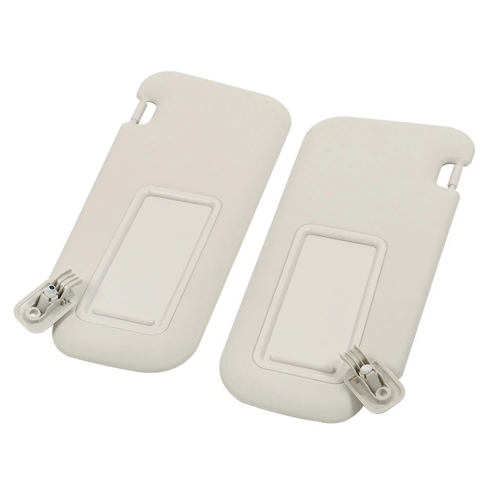 Set of 2 Sun Visors for Mazda 3 (2010–2013) Grey