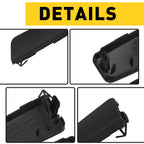 Tow Hook Eye Lower Cover Cap Pair for Toyota RAV4 (2019–2020)